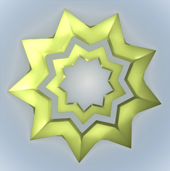 9 pointed star