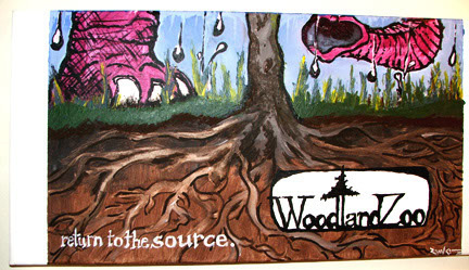 Addition painting on canvas concepts for Woodland Park Zoo