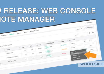 Web Console – Remote Management